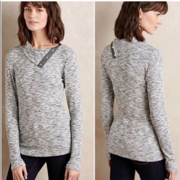 Anthropologie Sweaters - Dolan Snap Neck Pullover
